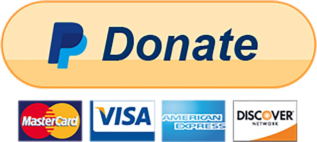 Donate button that links to PayPal
